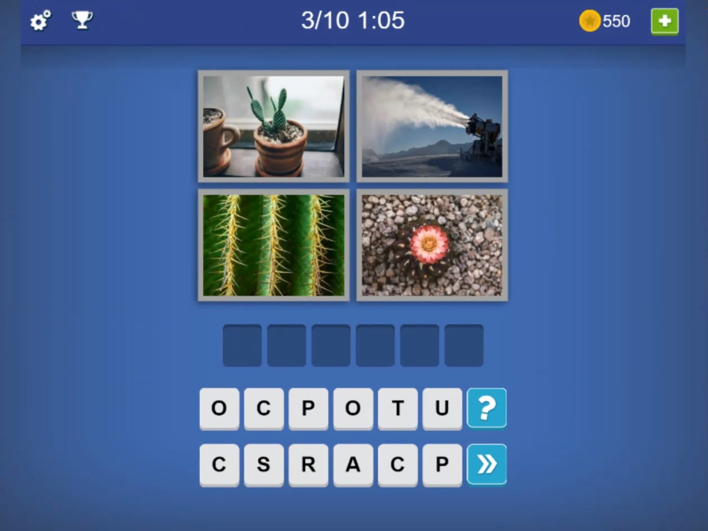 Image 4 Pix Word Quiz