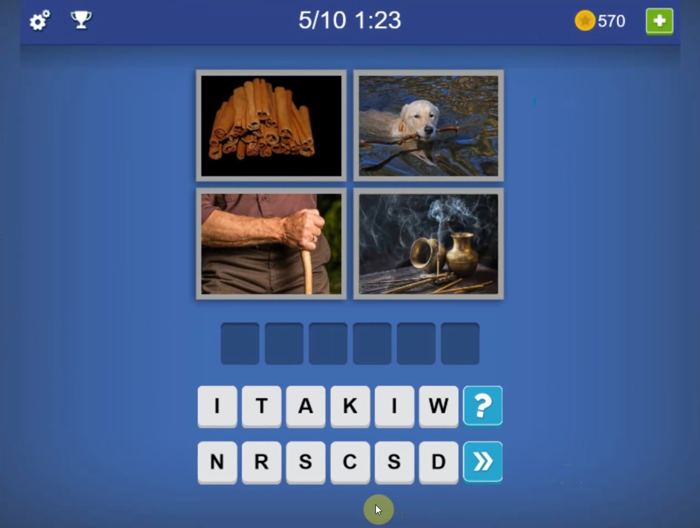 Image 4 Pix Word Quiz