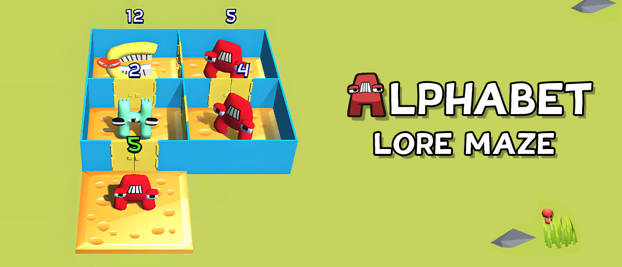 Image Alphabet Lore Maze