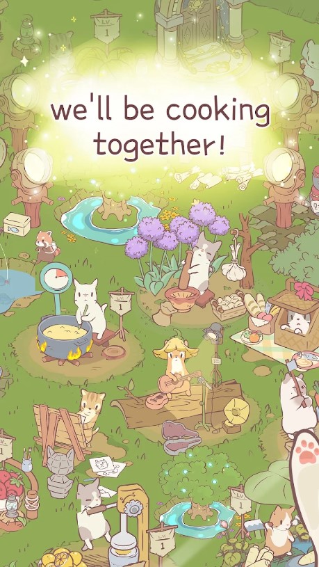 Image Cats and Soup Game - Cute Cat Game