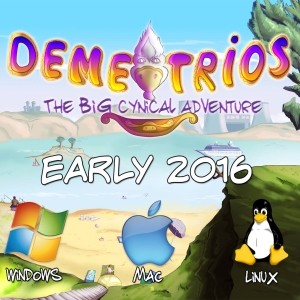 Demetrios is a point and click adventure game with attitude, style and humour.