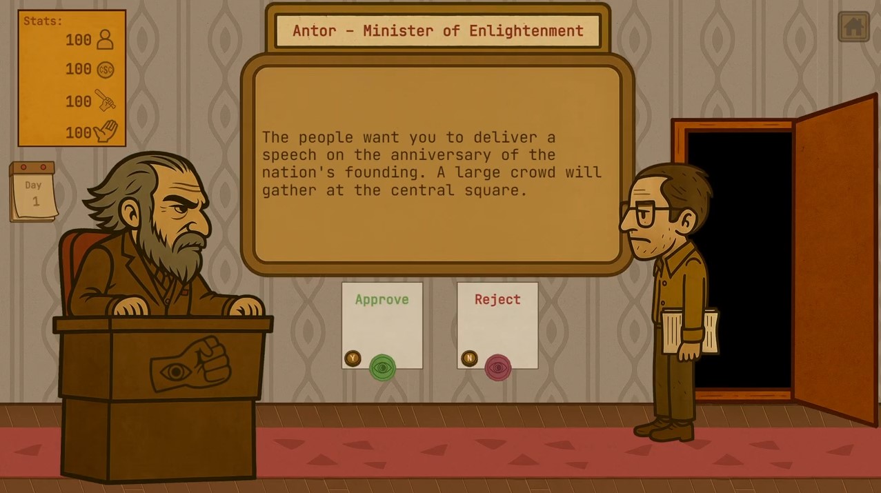 Image Dictator Simulator - 1984
