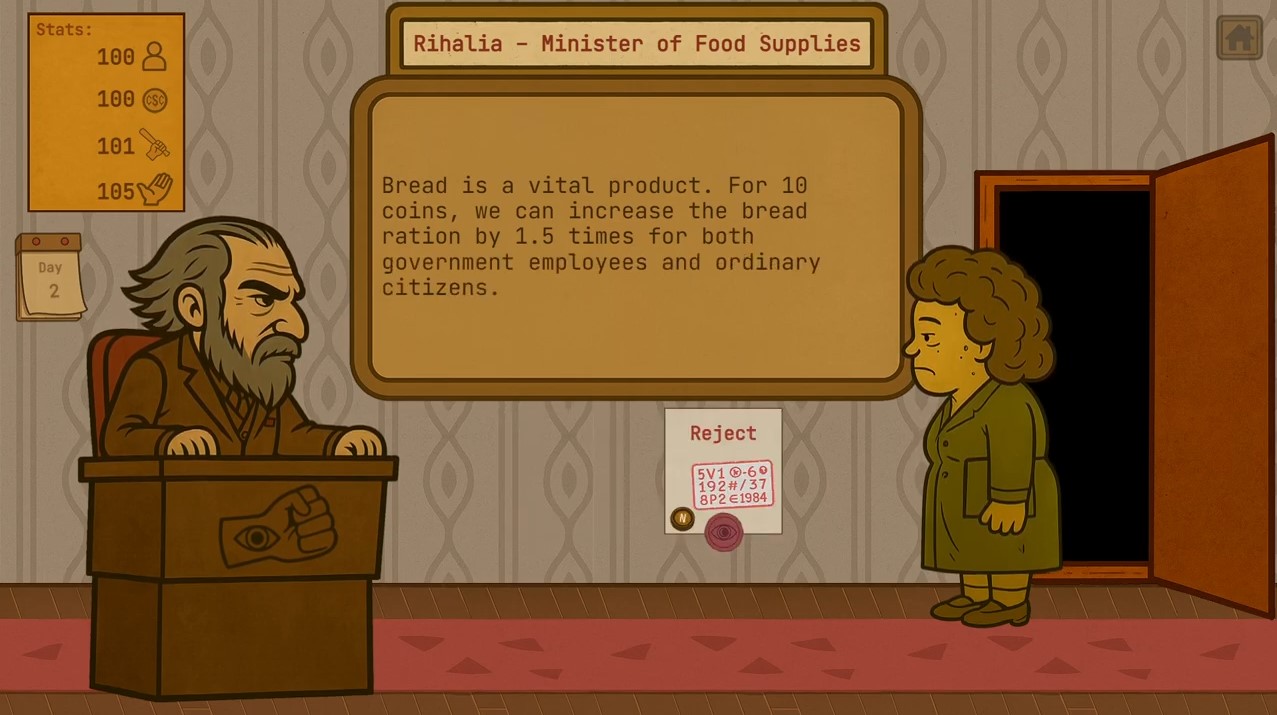Image Dictator Simulator - 1984