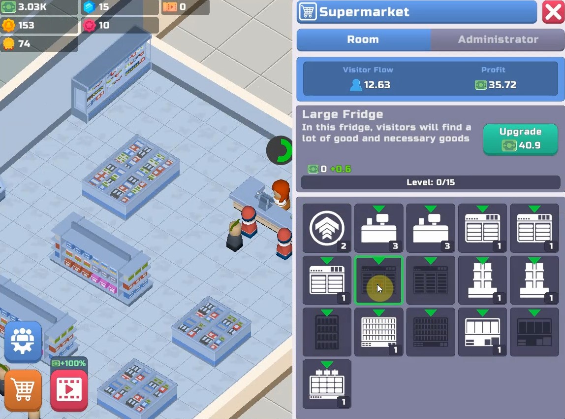 Image Idle Supermarket Tycoon