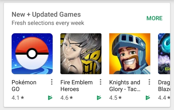 Knights and Glory under New+Updated Games