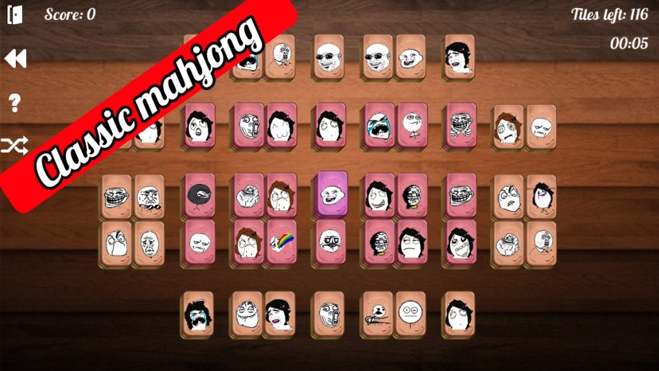Image Mahjong with Memes