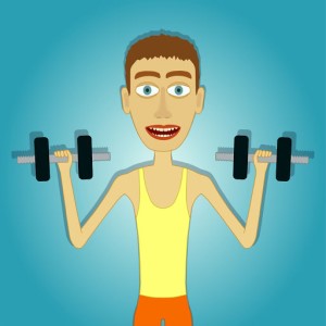 Muscle Clicker Gym Game
