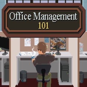 Office Management 101 is a satirical business sim / tycoon game that challenges you to run a lively consumer electronics company