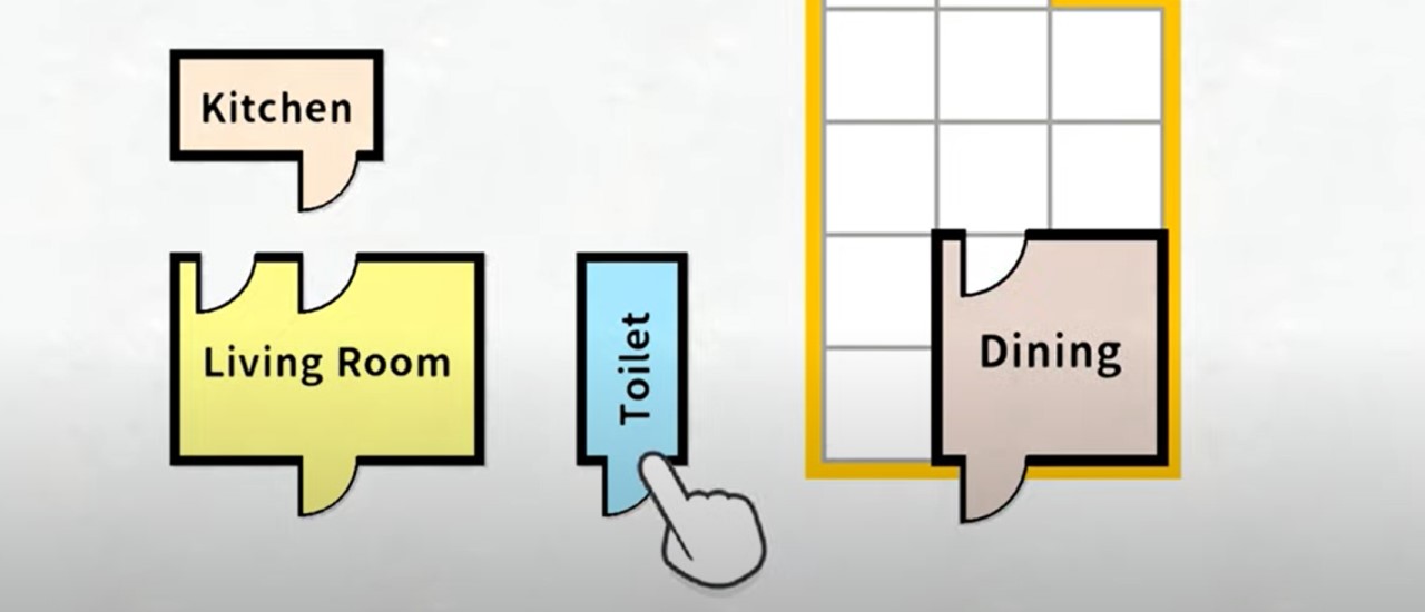 Image Room Sort - Floor Plan Game