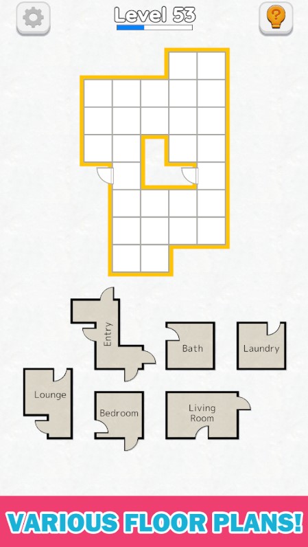 Image Room Sort - Floor Plan Game