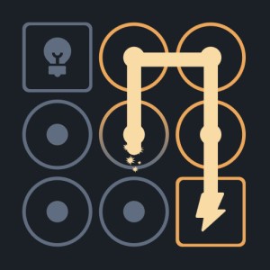 Single Stroke Energy Line Puzzle