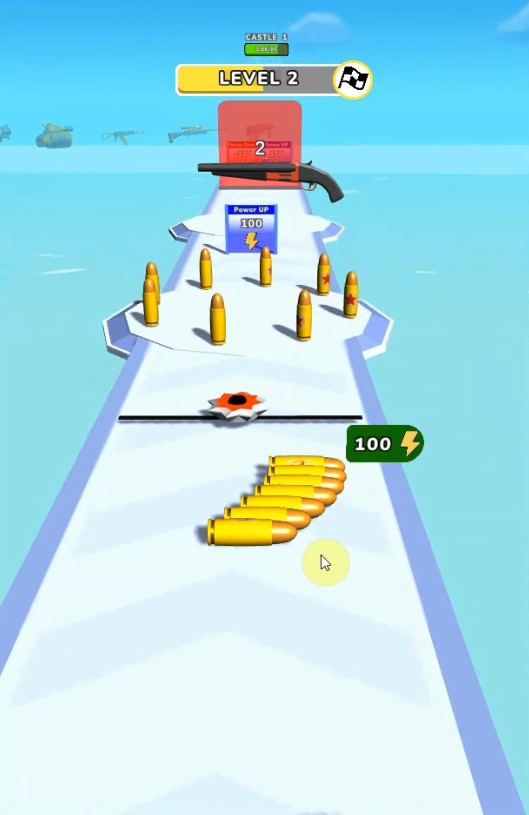 Image Snake of Bullets Collect and Shoot