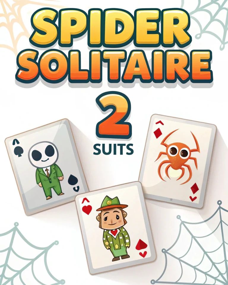 Spider Solitaire 2 Suits